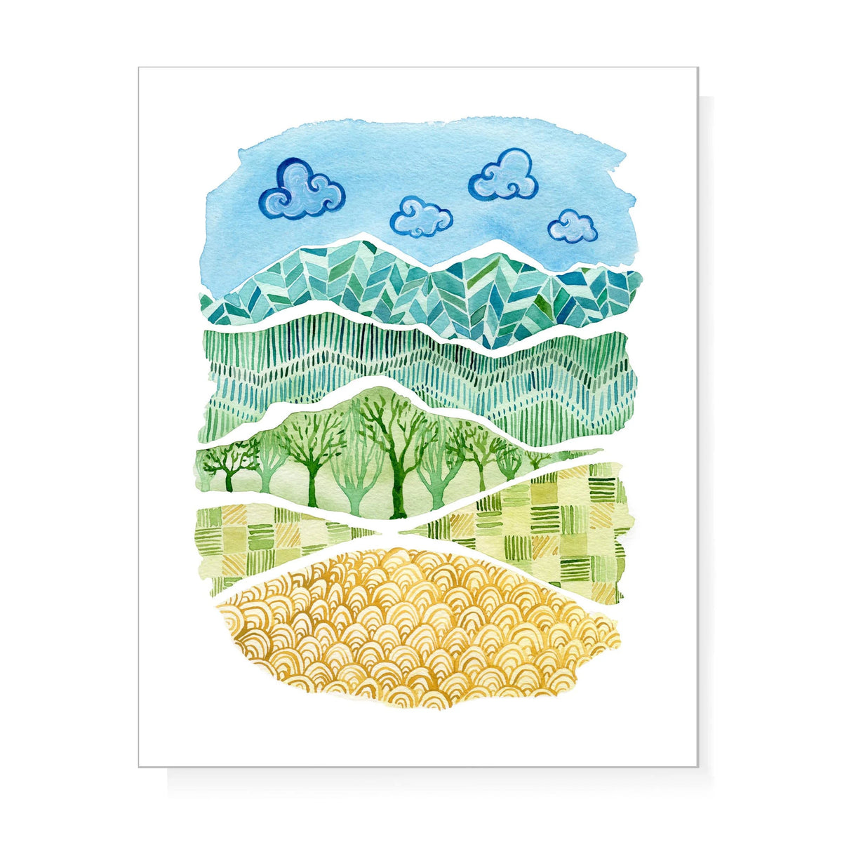 Appalachian mountains at Harvest
