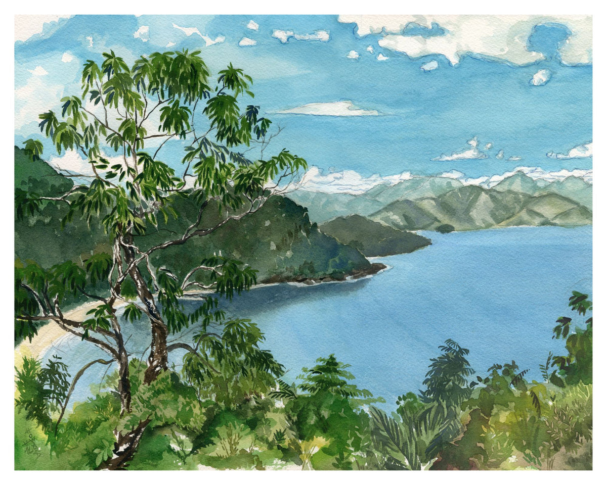 Brazilian Vacation with Blue Skies and Seas