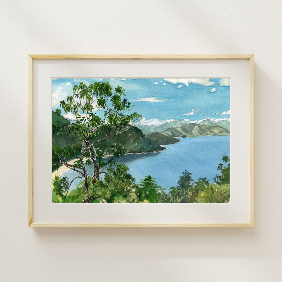 Brazilian Vacation with Blue Skies and Seas