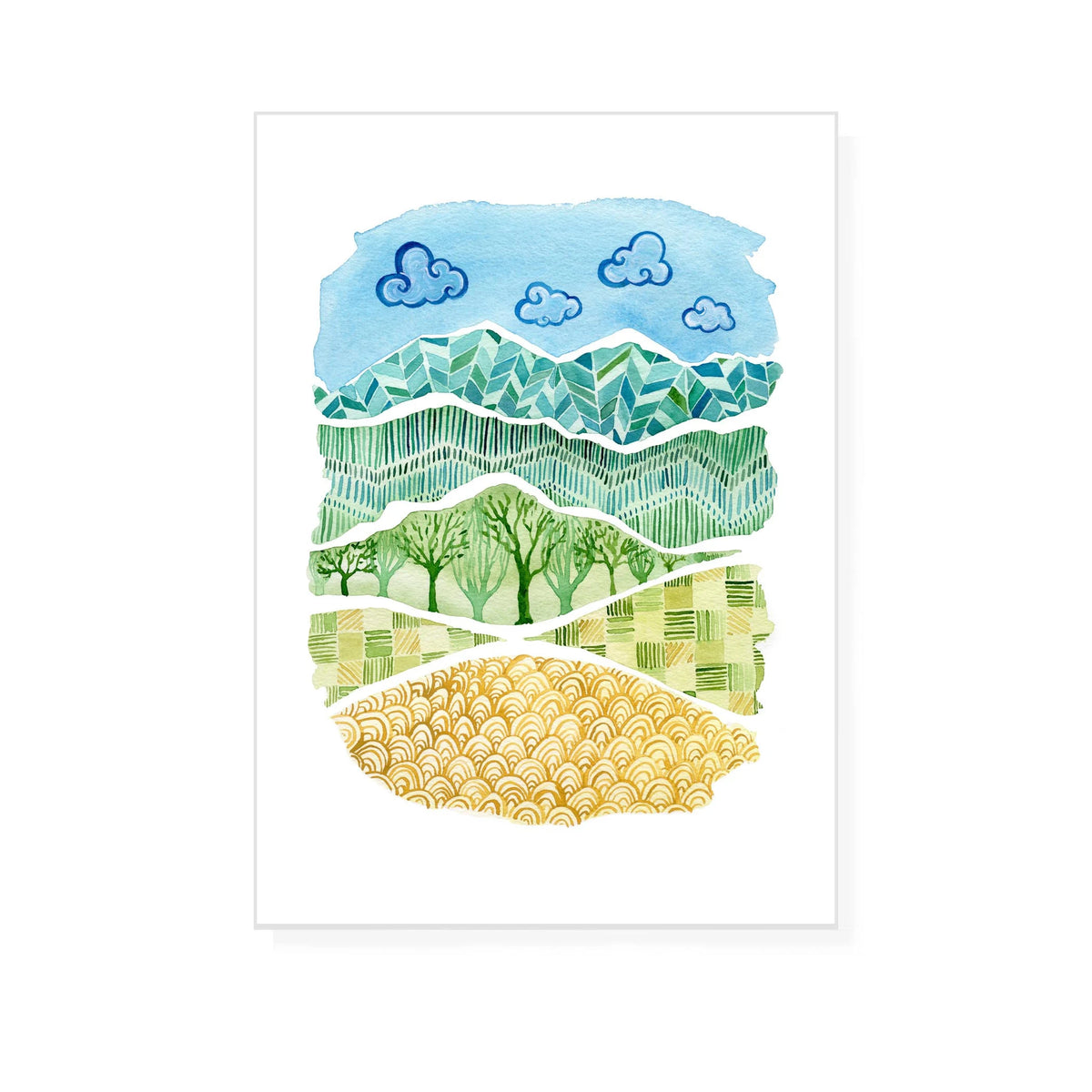 Appalachian mountains at Harvest