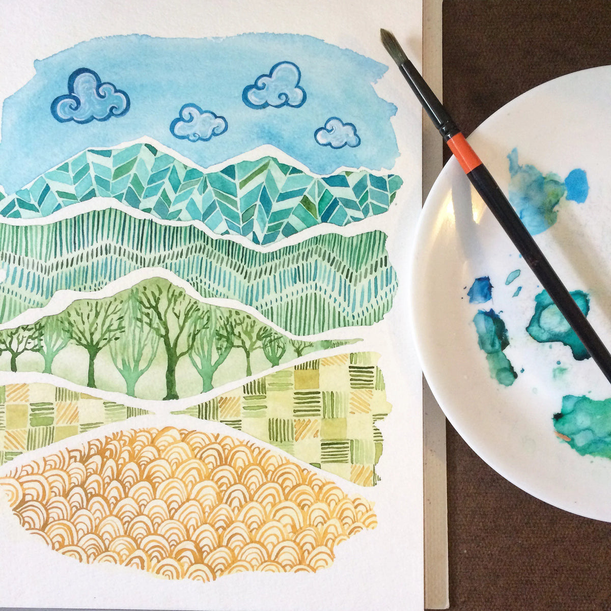 Appalachian mountains at Harvest
